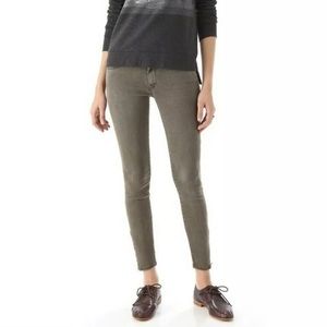 MOTHER 30 The Looker Pop Low Rise Skinny Stretch